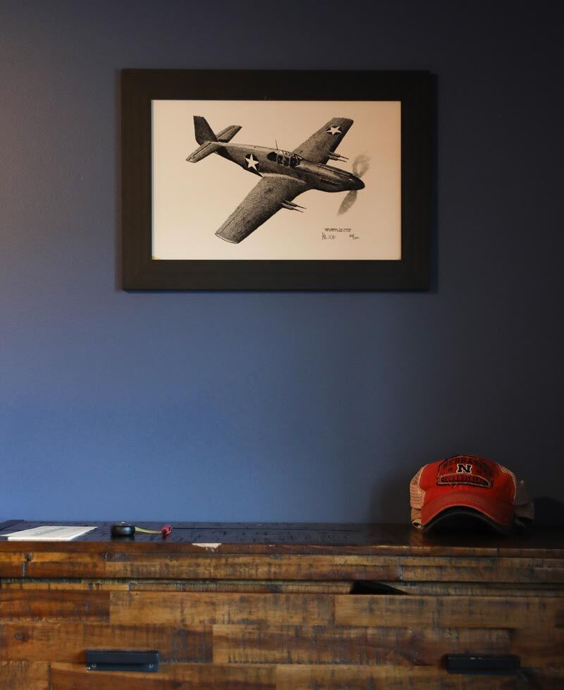 Grant's wall art
